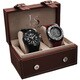 Joshua & Sons Men's Swiss Quartz Digital/Analog Strap Watch Set