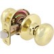 Dclose Milo Series Hall and Closet Polished Brass Door Knob