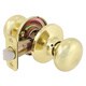 Dclose Milo Series Pantry Polished Brass Door Knob