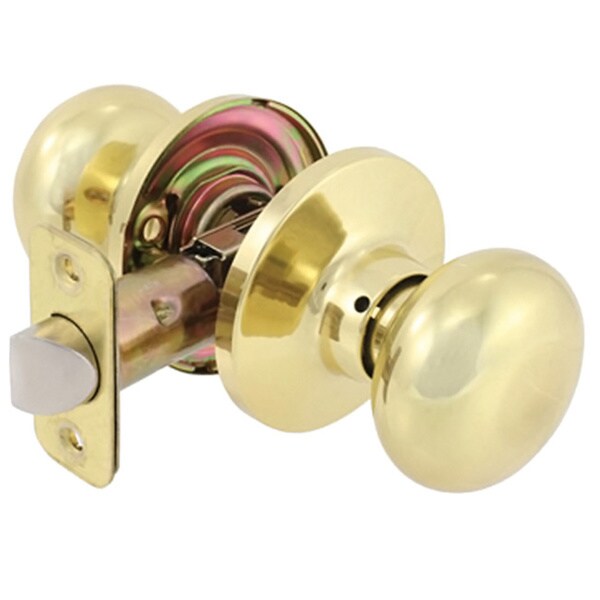 Milo Series Polished Brass Door Knob