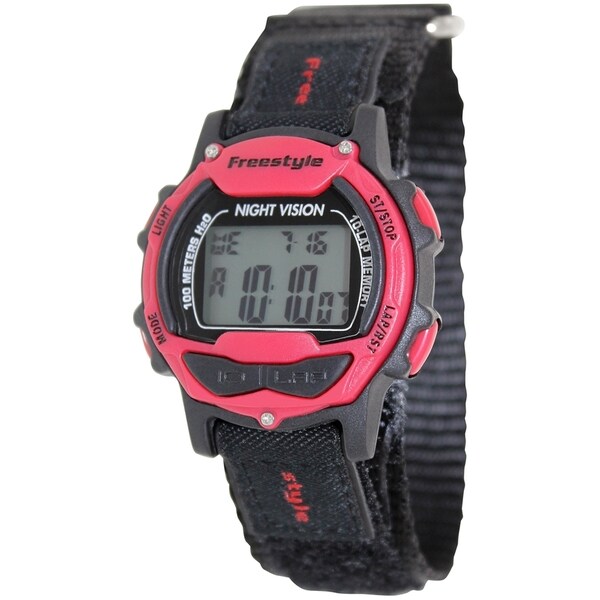 Freestyle Men's Predator 102284 Black Nylon Quartz Digital Watch 