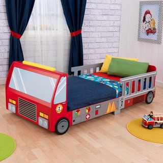 KidKraft Fire Truck Toddler Bed
