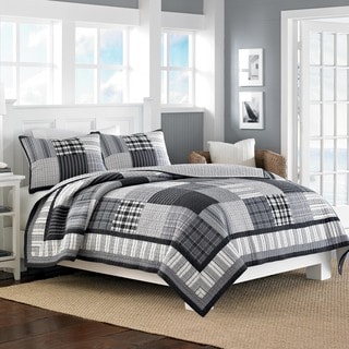 Low Price Nautica Gunston Cotton Reversible Quilt and Sham Seperates