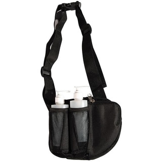 Sivan Health and Fitness Black Nylon Double Oil Holster-Image