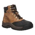 Men's Propet Blizzard Mid Zip Up Boot Brown/Black Leather