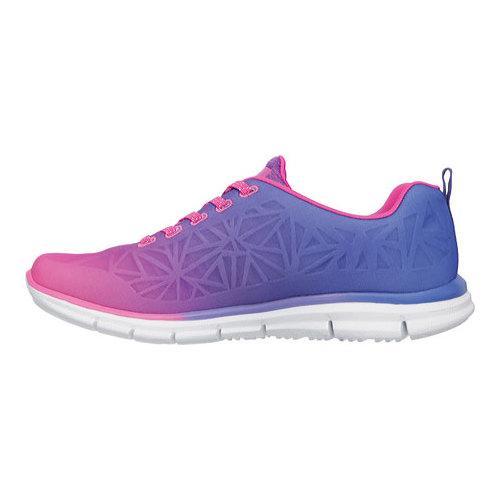 Women's Skechers Glider Zealous Sneaker Royal/Hot Pink