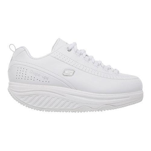 Women's Skechers Work Shape-ups Elon SR Lace Up White