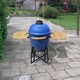Corvus Deluxe 21-inch Kamado Style Blue BBQ Grill