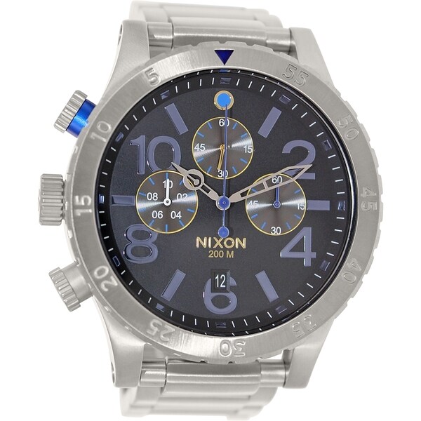 Nixon Men's 48-20 Chrono A4861529 Stainless Steel Quartz Watch