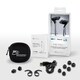 MEE audio Air-Fi Metro2 AF72 Noise-Isolating In-Ear Stereo Black Bluetooth Wireless Headset
