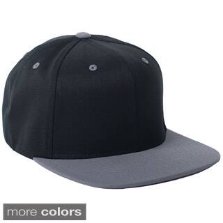 Flexfit Wool Blend Flat Bill Two-tone Baseball Cap-Image