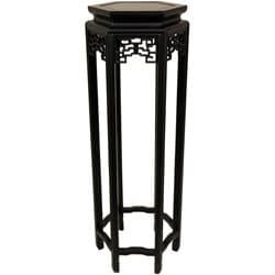 Special Offers Hexagonal 36-inch Oriental Plant Stand (China)