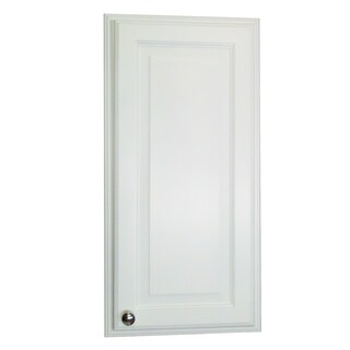 --->  30-inch Recessed White Plantation Medicine Storage Cabinet