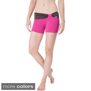 Balini Women's 'Linda' Slim Fit Yoga Gym Shorts-Image