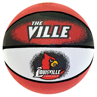 Spalding Louisville Cardinals 7-inch Mini Basketball-Image