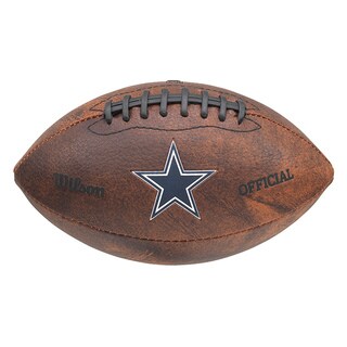 Wilson NFL Dallas Cowboys 9-inch Composite Leather Football-Image