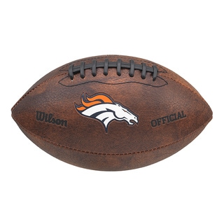 Wilson NFL Denver Broncos 9-inch Composite Leather Football-Image