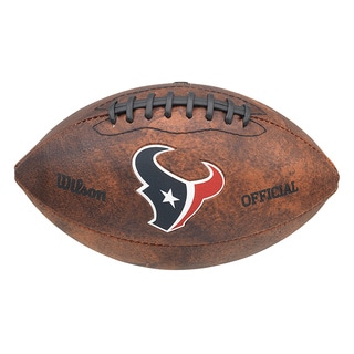 Wilson NFL Houston Texans 9-inch Composite Leather Football-Image