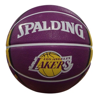 Spalding Los Angeles Lakers 7-inch Mini Basketball-Image