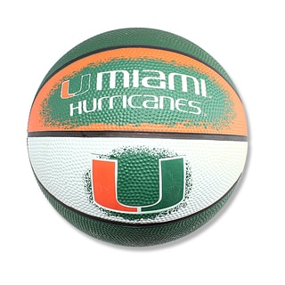 Spalding Miami Hurricanes 7-inch Mini Basketball-Image