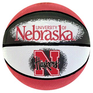 Spalding Nebraska Cornhuskers 7-inch Mini Basketball-Image