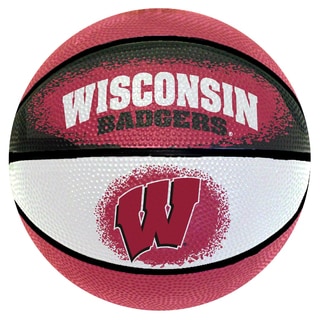 Spalding Wisconsin Badgers 7-inch Mini Basketball-Image