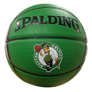 Spalding Boston Celtics 7-inch Mini Basketball-Image