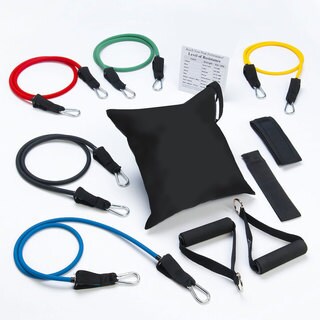 Sivian Health and Fitness Latex Resistance Band Set-Image