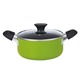 Cook N Home 10-piece Green Non-stick Coating Cookware Set