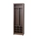 Everett Espresso Space-saving Entryway Organizer with Shoe Storage