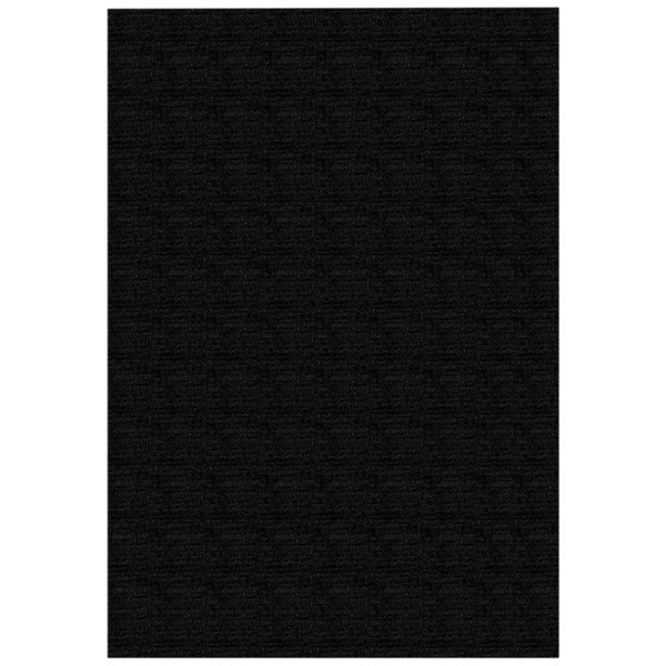 Solid Black Rubber Back NonSlip Area Rug (3'3 x 5') 16476714 Shopping Great