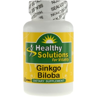 Healthy Solutions Ginkgo Biloba Capsules 60-count (Pack of 3)-Image