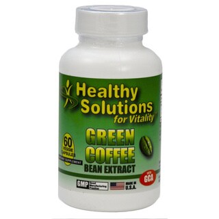 Healthy Solutions 60-count Green Coffee Bean Extract Capsules (Pack of 2)-Image