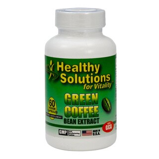 Healthy Solutions 60-count Green Coffee Bean Extract Capsules (Pack of 3)-Image