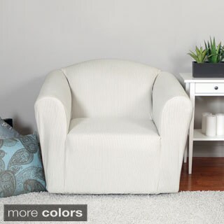 Montgomery One-piece Chair Stretch Slipcover-Image