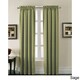 Stockton Woven Blackout Rod-pocket Curtain Panel Pair