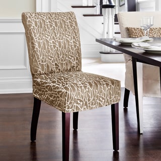 Westwood Dining Chair Relaxed Fit Slipcover with Buttons-Image