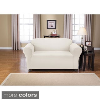 Montgomery One-piece Loveseat Stretch Slipcover-Image