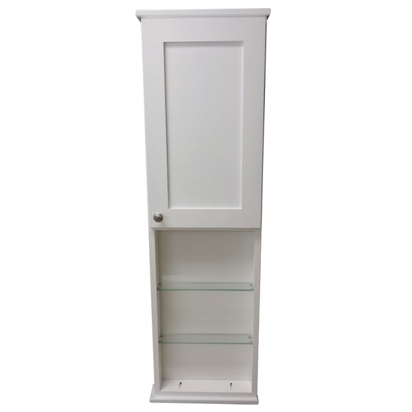  On the Wall Cabinet with 24-inch Open Shelf 5.5-inch Deep Inside