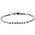 4 CTTW Diamond Tennis Bracelet in 14K White Gold (H-I, I2-I3)