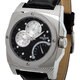 Men's OLA0344BK Black Leather Watch