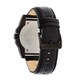 Men's Lancaster Italy OLA0344BK Black Leather Date Display Watch