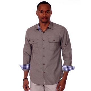 Jordan Jasper Men's Slim Fit Chambray Shirt-Image