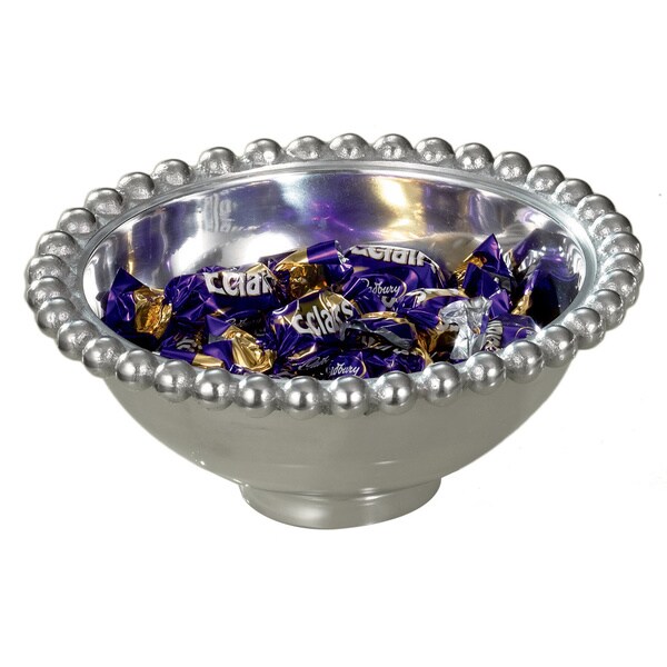 Aluminum 6-inch Imperial Beaded Round Bowl