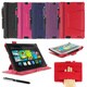 rooCASE Slim Fit Folio Case Cover with Stylus for Amazon Kindle Fire HD 7 2013