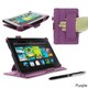 rooCASE Slim Fit Folio Case Cover with Stylus for Amazon Kindle Fire HD 7 2013
