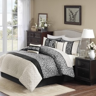 Sale Madison Park Adonis 7 Piece Comforter Set Plikkoe10d