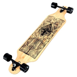 Atom 40-inch Tiki Bamboo Drop-through Longboard-Image