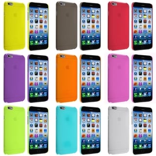 BasAcc Colorful Slim Fit Clear Rear Back Case Cover for Apple iPhone 6 4.7-inch-Image