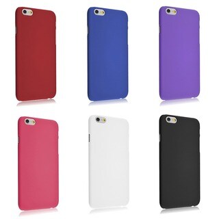 BasAcc Colorful Slim Fit Rubberized Rear Back Case for Apple iPhone 6 4.7-inch-Image